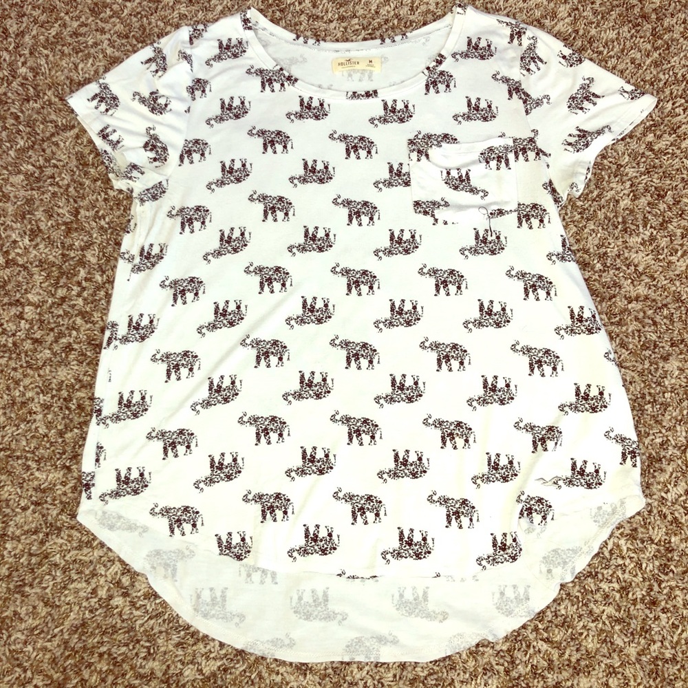 Hollister Elephant Tshirt